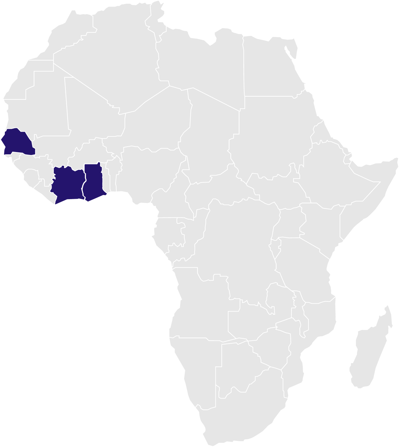Carte d'Afrique